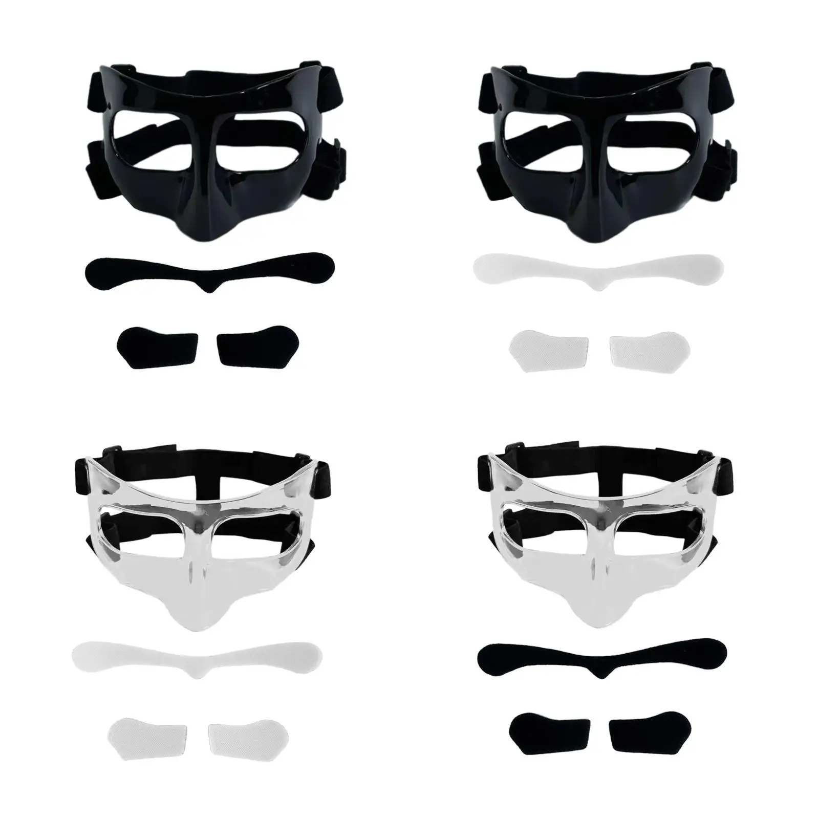 Basketball Mask Men Women Face Mask for Broken Nose for Gym Party Exercise