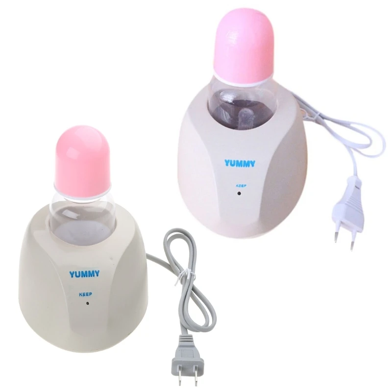 Plug Electric Feeding Bottle Constant Temperature Heater Automatic Heating Newborn Baby Milk Bottle Warmers Insulation W3JF