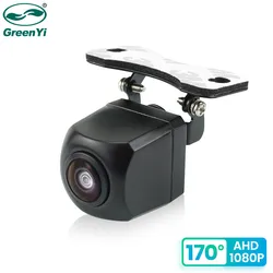 GreenYi AHD 1920x1080P Car Rear View Camera Full HD Night Vision 170° Fisheye Lens Vehicle Reversing Front Cam C817