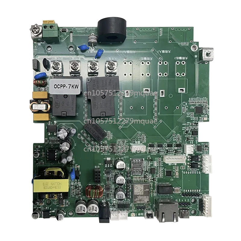 OCPP1.6J 7/11/22 KW with 4.3 Screen Controller Open Source Charging Pile Circuit Board European Standard Mobile Charger Pcb
