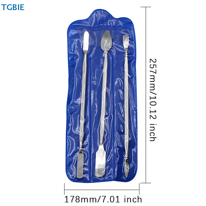 

[TL][TL]3pcs Universal Mobile Phone Repair Opening Tool Metal Disassemble Crowbar Metal Steel Pry Phone Hand Tool Set