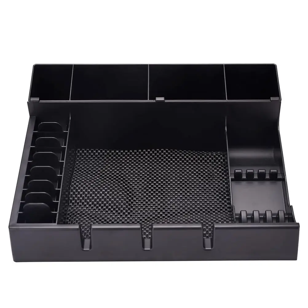 

Portable Multi-Compartment Clipper Trimmer Tray Organizer for Haircut Tools Storage, Durable Compact Holder Barbershop Salon Use