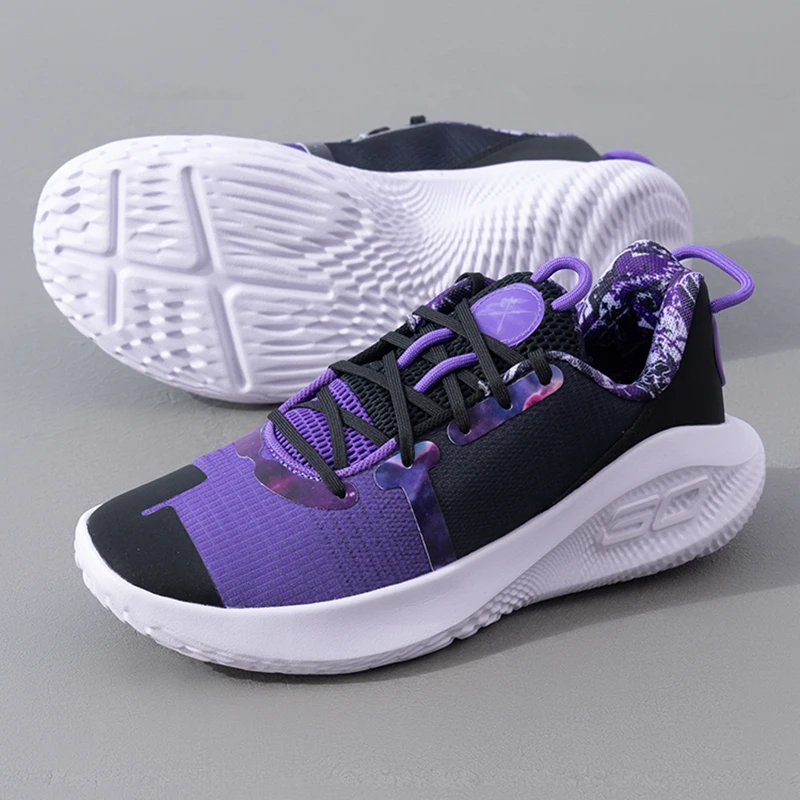 Under Armour Men's and Women's Shoes, Fashionable and Trendy Sports Shoes, Fitness Training, Comfortable and Breathable Basketball Shoes 6000197-001