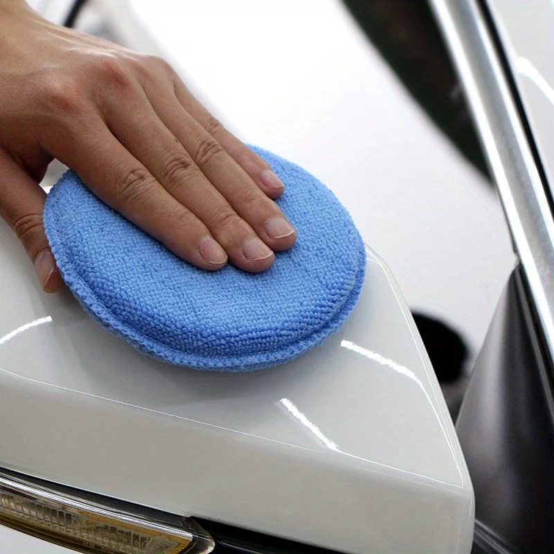 1PC Car waxing sponge cotton car waxer manual polishing tool specialized car beauty manual