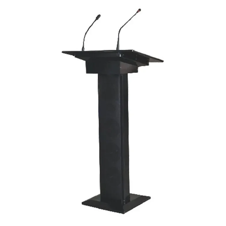 

Manufacturer Professional Digital Podium Wooden Lectern Conference Classroom Church Podium For Sale