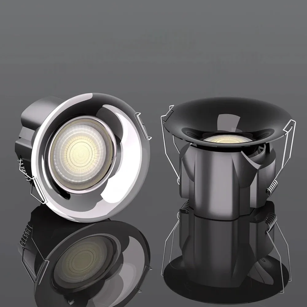 IP65 waterproof downlight LED spotlight Embedded COB ceiling light AC110V-220V bathroom kitchen balcony toilet lighting 2700K