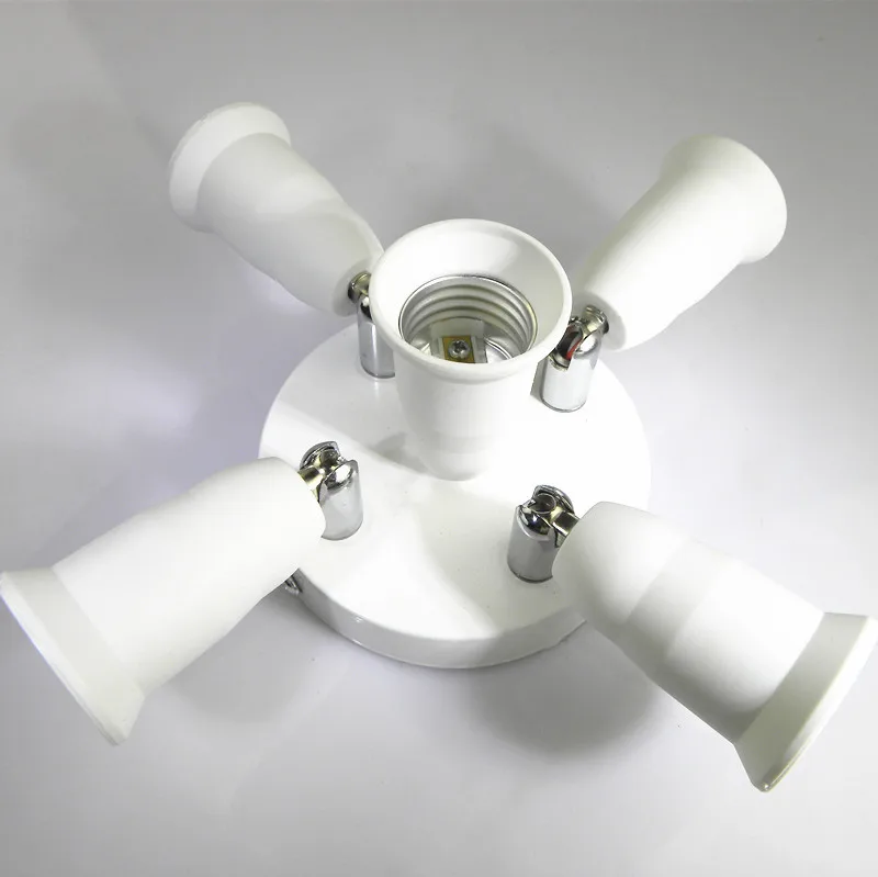 Ceiling Mounted Universal Conversion Lamp Holder with E27 Sockets