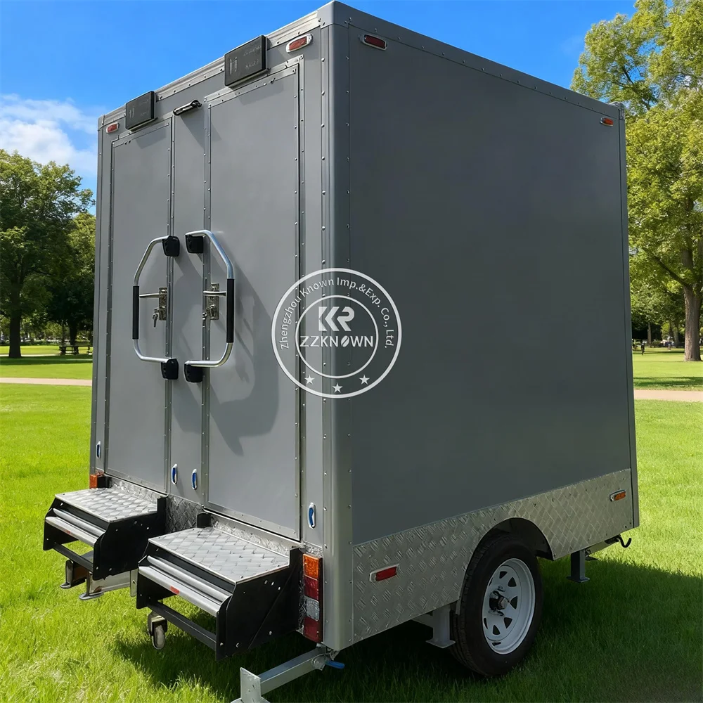 

Mobile Camping Toilet Trailer Mobile Bathroom Luxury Portable Restroom Trailer Portable Bathroom Trailer on Wheels