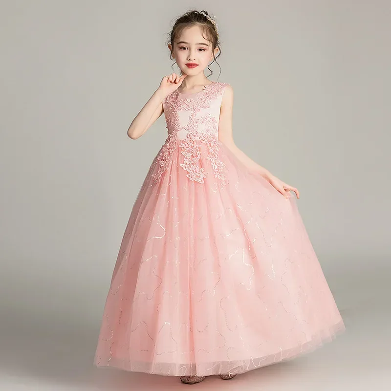 Child's Party Dress for Girl Dresses for Elegant Parties Girls Dresses 5 to 10 Years Children's Girl's Ceremonial Dress