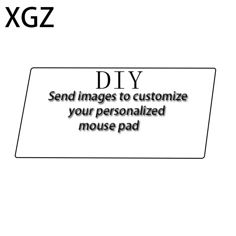 XGZ large size mouse pad customized personalized picture DIY computer desk mat rubber diy game pad special mats for gamers