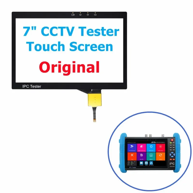 Imagem -04 - Touch Screen ip Câmera Tester Ipc9800 Plus Touch Screen para Reparação Lcd Cctv Tester 54 Ipc5200