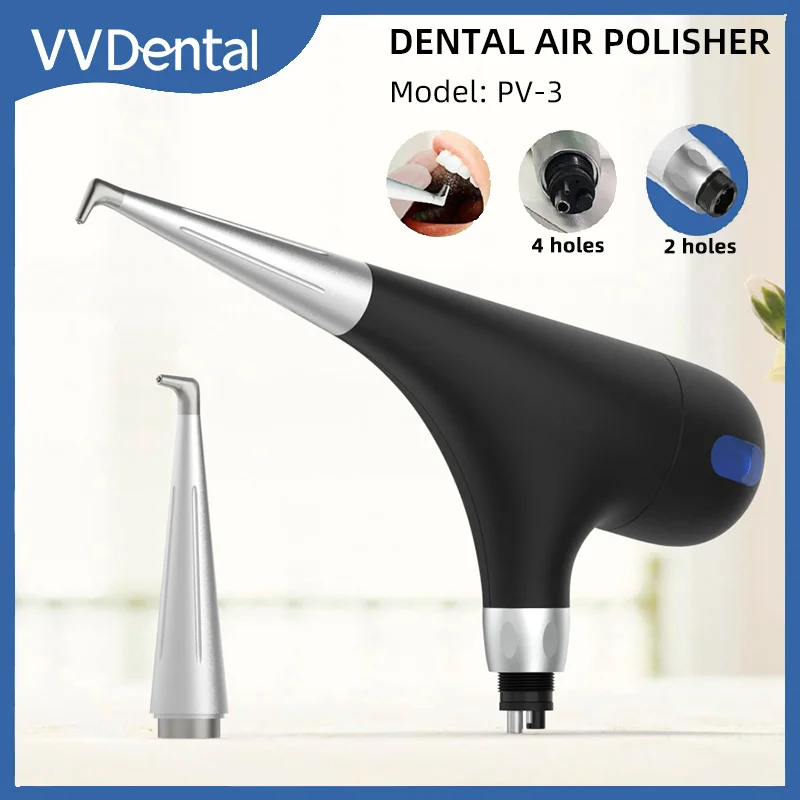 Dental Air Polisher Air Flow Water Spray Jet Whitening Teeth Oralhygiene Cleaning Abrasion Sandblasting Machine Air Prophy Unit