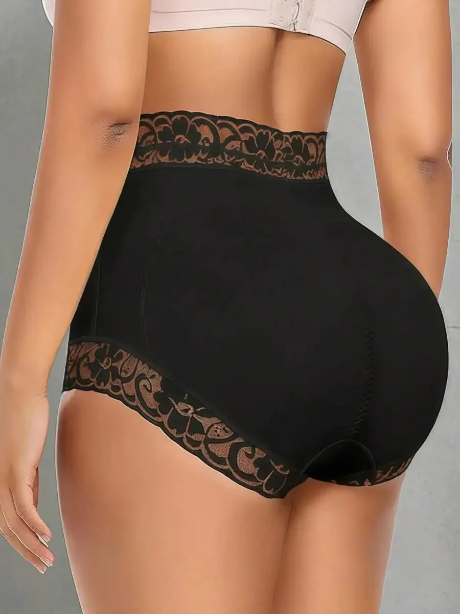 Pantalones Cortos Moldeadores de Encaje para Mujer SHE, Faja Colombiana Reductora de Abdomen y Glúteos, Ropa Interior Cómoda