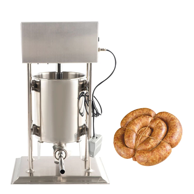 Electric Sausage Filling Machine Meat Filling Machine Stainless Steel Sausage Output Processing Machine