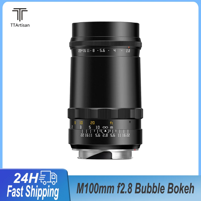 

TTArtisan M100mm f2.8 Bubble Bokeh Full Frame Lens Camera Lenses M Mount for Leica M3 M6 M7 M8 M9 M9P M10 M240