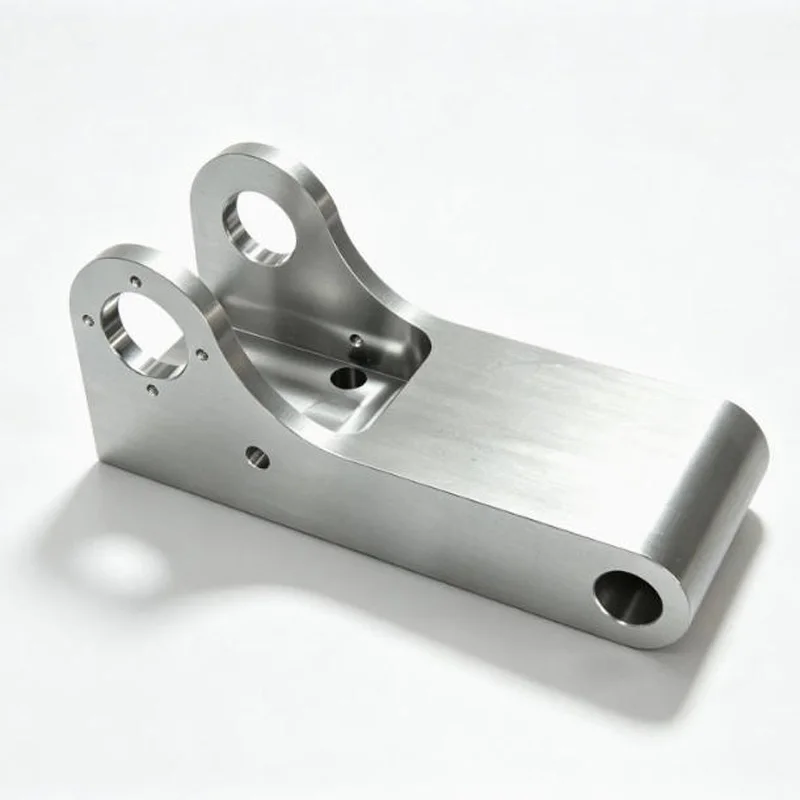 CNC Machined Aluminum 6061 Support Bracket Precision Machining Hinge Arm Precision Milling Mechanical Structural Parts
