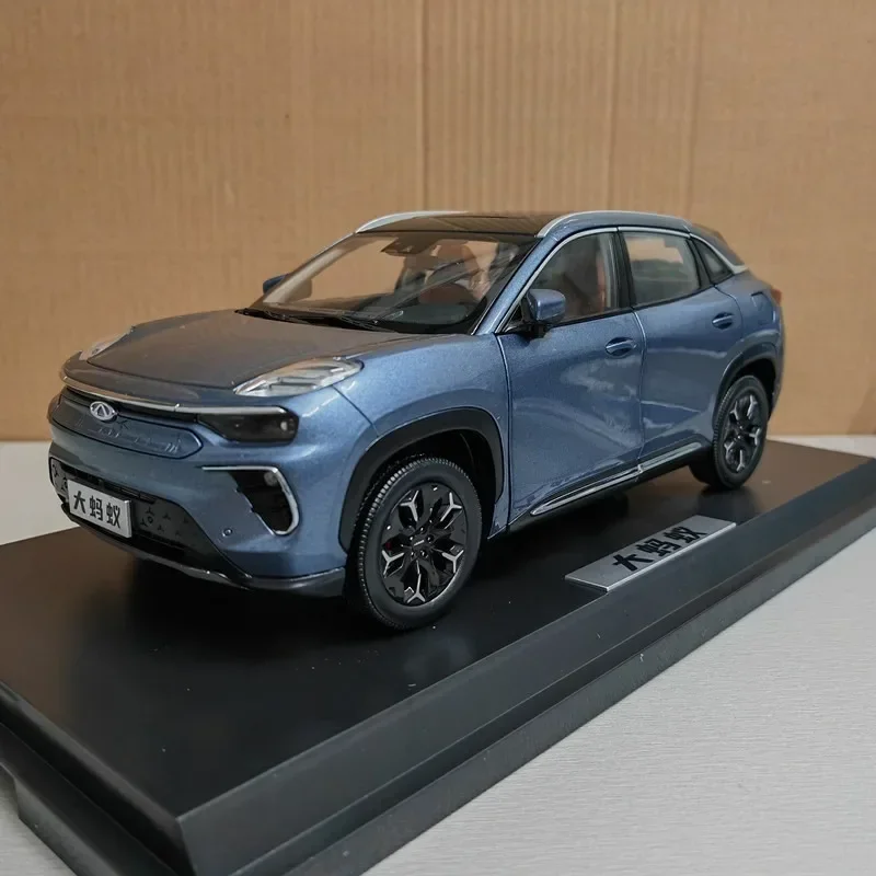 Diecast 1:18 Chery Big Ant SUV Simulation Alloy Car Model Toy Vehicle Collectible Ornaments