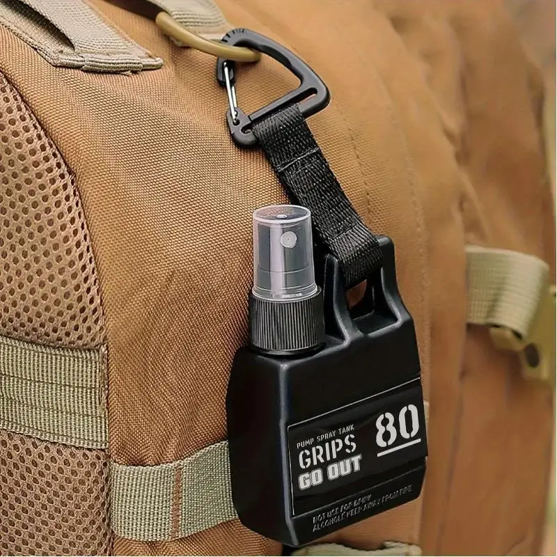 في الهواء الطلق طارد البعوض رذاذ زجاجة التخييم السفر المحمولة رذاذ زجاجة تطهير زجاجة 80 مللي زجاجة رذاذ التكتيكية