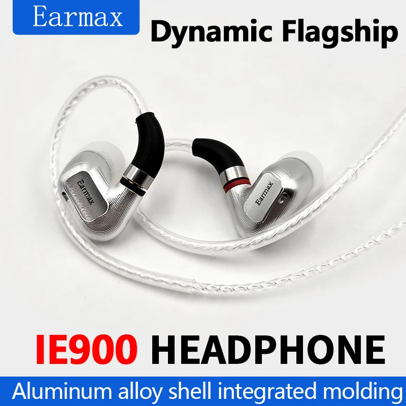 Earmax IE600 IE300 IE900 Professional HIFI Stereo In-ear Headset Flagship Dynamic Earphones Detachable Audio Cable