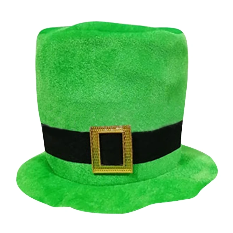 St. Patricks Day Chunky Patrick Wrinkled Hat Leprechaun Warm Winter Gifts