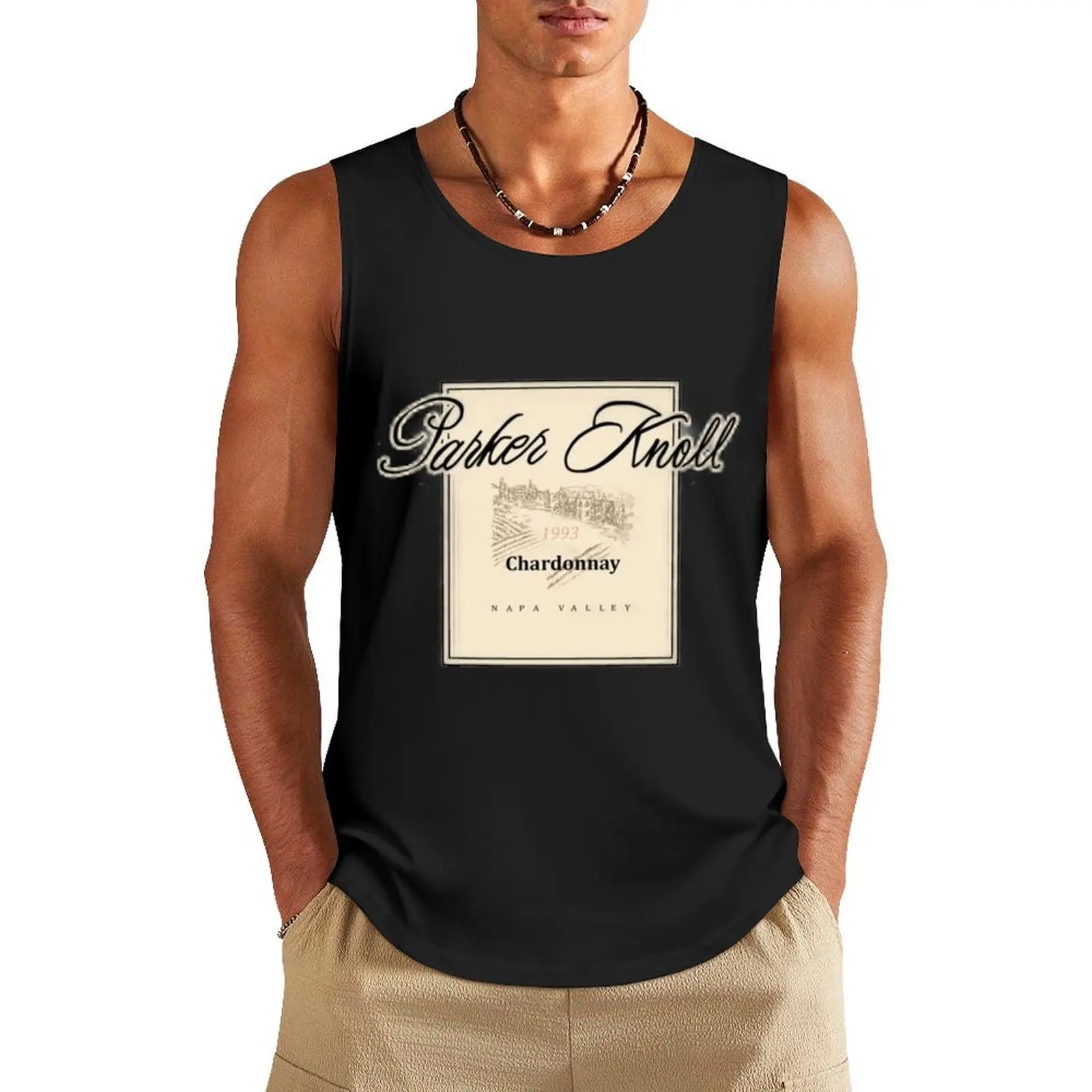 

Parker knoll chardonnay The Parent Trap Tank Top Man sleeveless shirt gym top