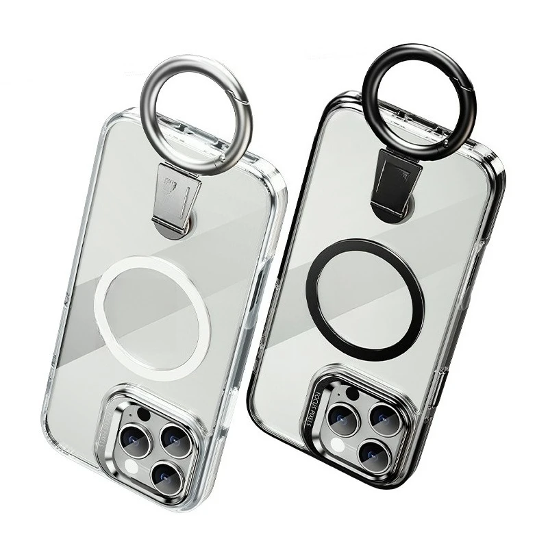 

One 360 rotating ring buckle case, all-inclusive airbag case, anti-collision, suitable for mobile phone protective case.