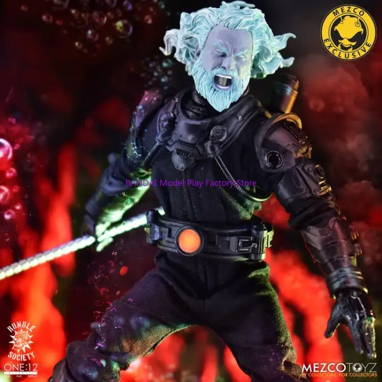 En Stock, Figura de Anime Original Mezco One:12 Baron Bends Tectonic Disruptor, Modelo Coleccionable, Juguetes de Acción, Regalos