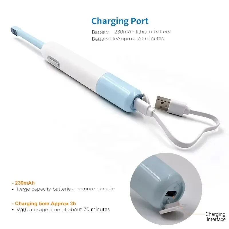 Hot Sale 200W Pixel Intraoral Camera Wireless Wifi Oral Endoscope HD Video Photo Camera Teeth Inspection Tools