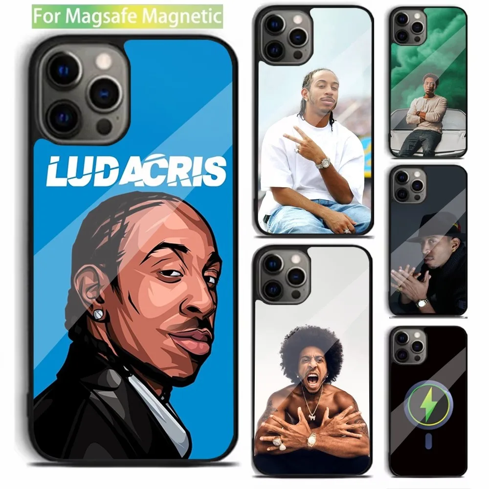 Rapper L-Ludacris Phone Case For iPhone 16,15,14,13,12,11,Plus,Pro,Max,Mini Magsafe Magnetic Wireless Charging