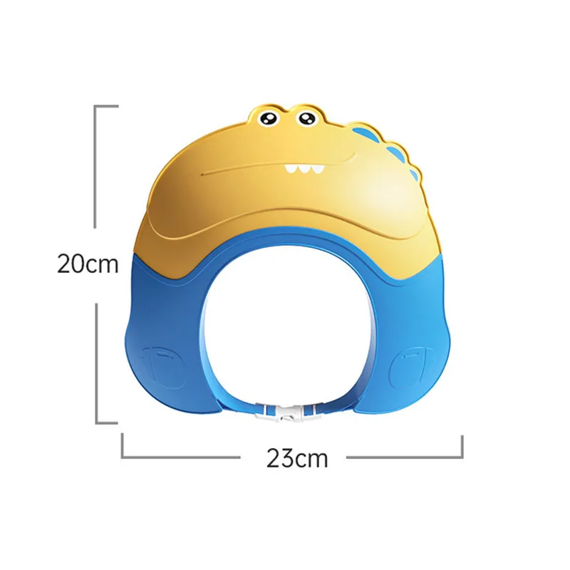 Upgrade Baby Shower Cap Shield Visor Baby Hat For Eye and Ear Protection Adjustable 0-12 Years Children Washing Hair Care Tool