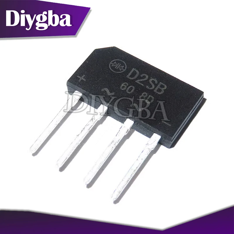 10PCS D2SB60 ZIP-4 D2SBA60 ZIP D2SB 60