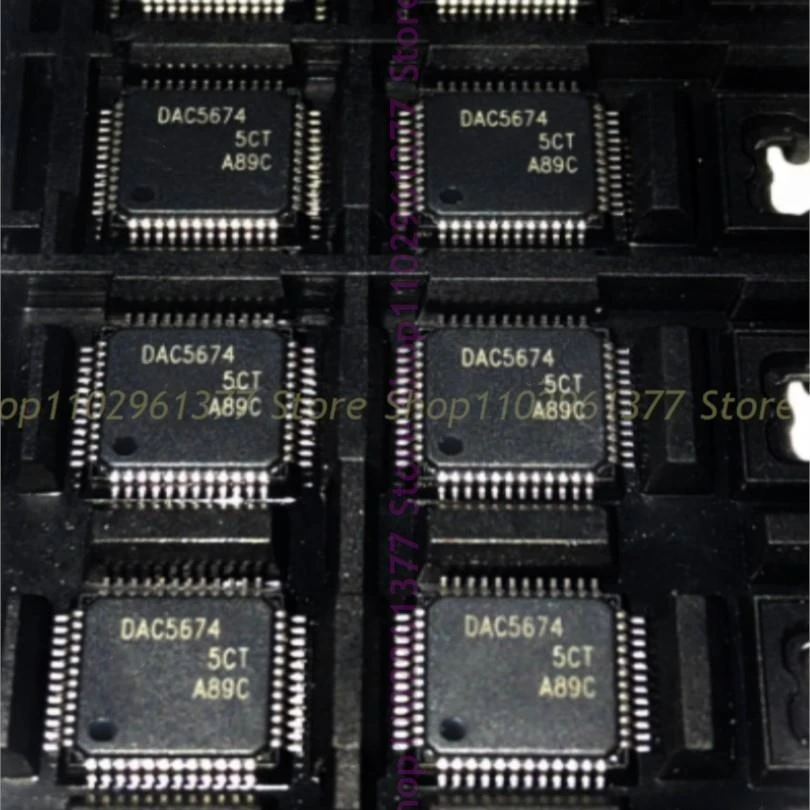 

1-10 шт. новый чип цифро-аналогового преобразователя DAC5674IPHP DAC5674IPHPR DAC5674 TQFP-48