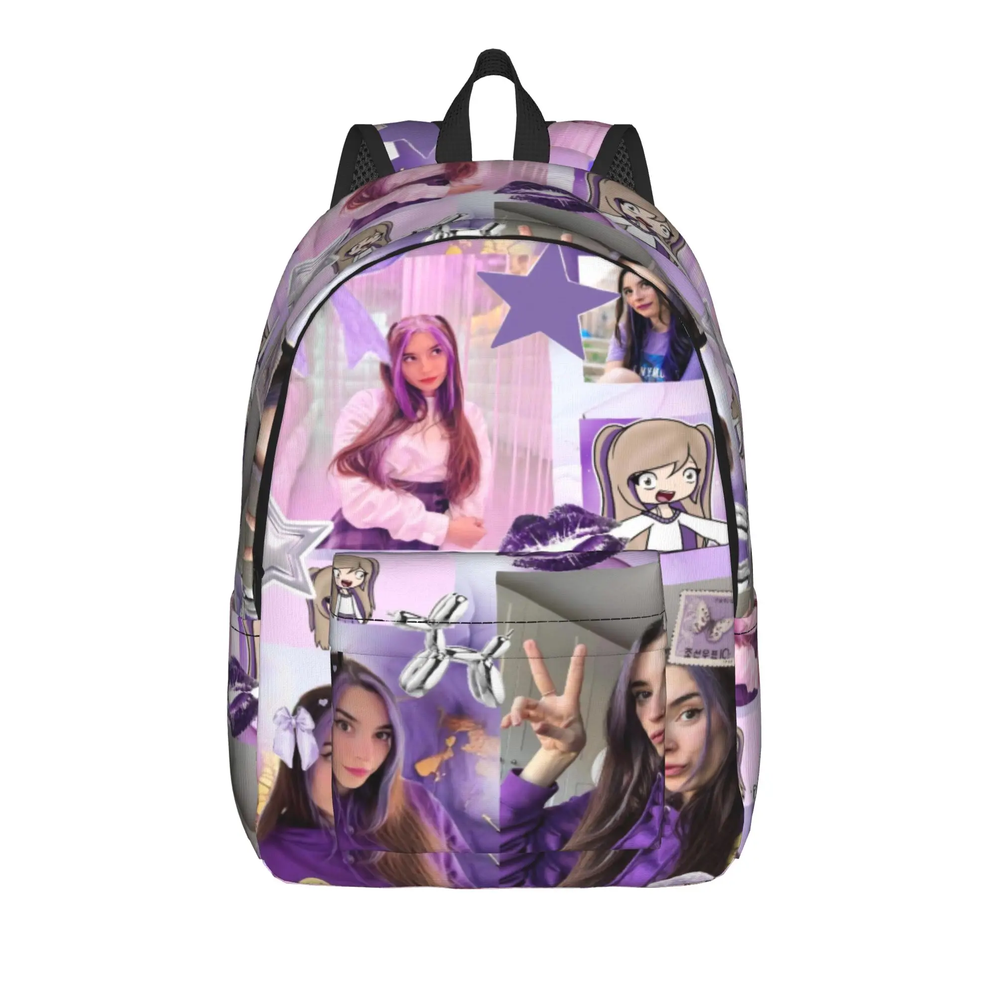 Lyna Vallejos Gamer Backpack for Men Women Casual Student Work Daypack  College Canvas Bags Sports