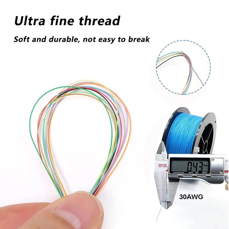 24AWG PTFE سلك نحاسي واحد UL1423 PVDF معزول مطلي بالفضة 1 كابل كهربائي صغير ناعم بدرجة حرارة عالية