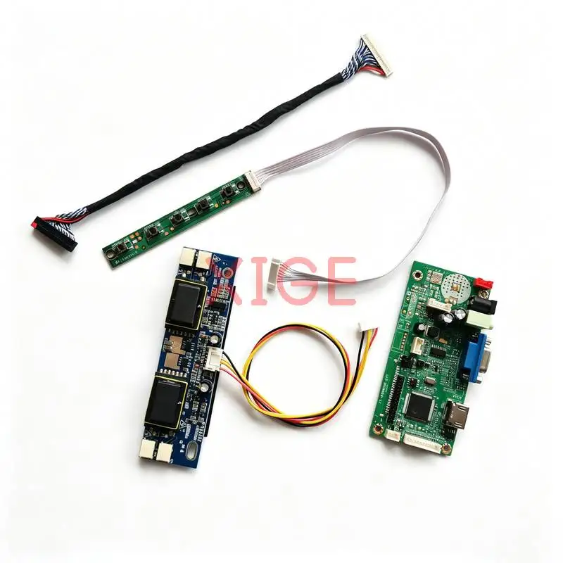 

For LTM215HT02 M216H1 LM215WF1 MT215DW01 Display Drive Controller Board Kit DIY 1920*1080 4-CCFL VGA+HDMI 30 Pin LVDS 1920x1080