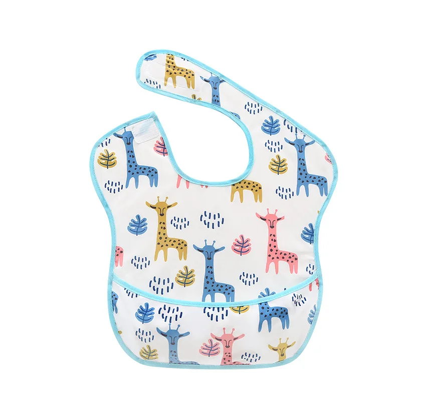 Impermeável Saliva-Proof Bib do bebê, Smocks, Mealtime Dirt Guard, Ultra-macio Mealtime Protector