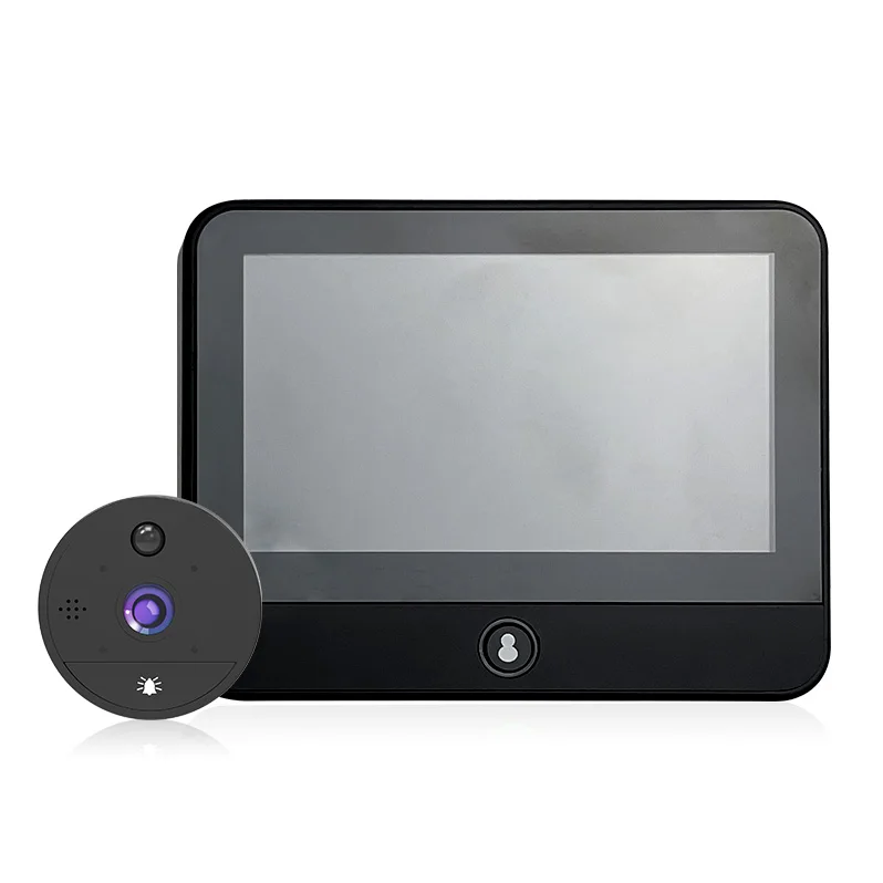 4.3 inch high-definition IPS LCD Wifi Peephole Video Doorbell HD1080P image