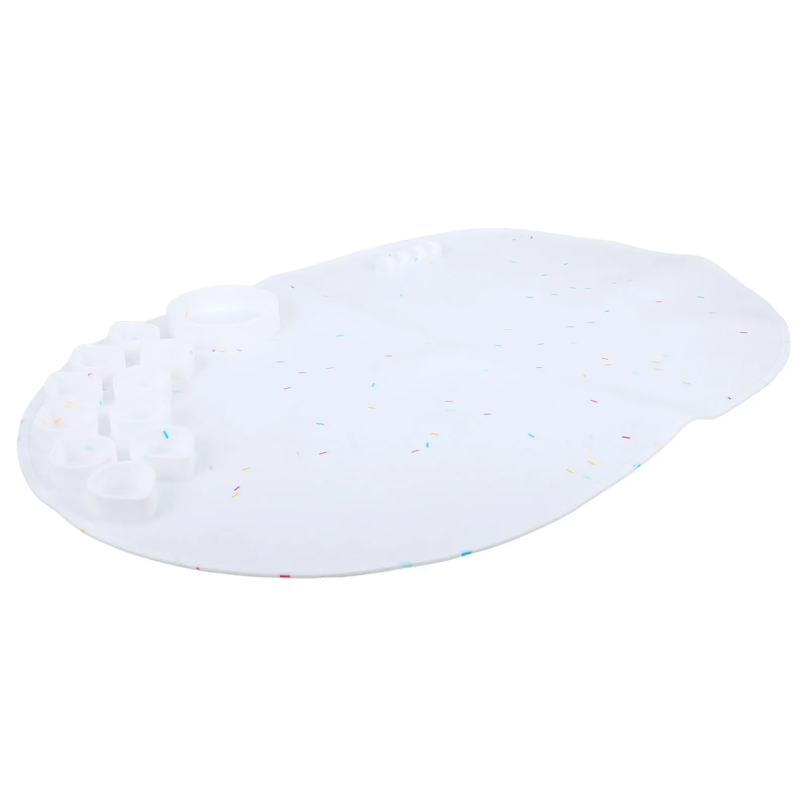 

Silicone Craft Mat Professional Nonstick Flexible Reusable Palette for DIY Painting Resin Casting Nail Art Supplies