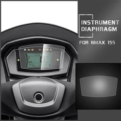 For Yamaha NMAX 155 NMAX155 2020 2021 2022 2023 Motorcycle Instrument Dashboard Cluster Scratch Protection Film Screen Protector