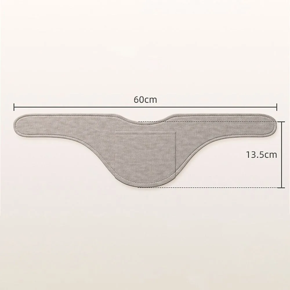 New Warm Neck Warmer Solid Color Soft Neck Protector with Pocket Neck Cover Autumn Winter image 6