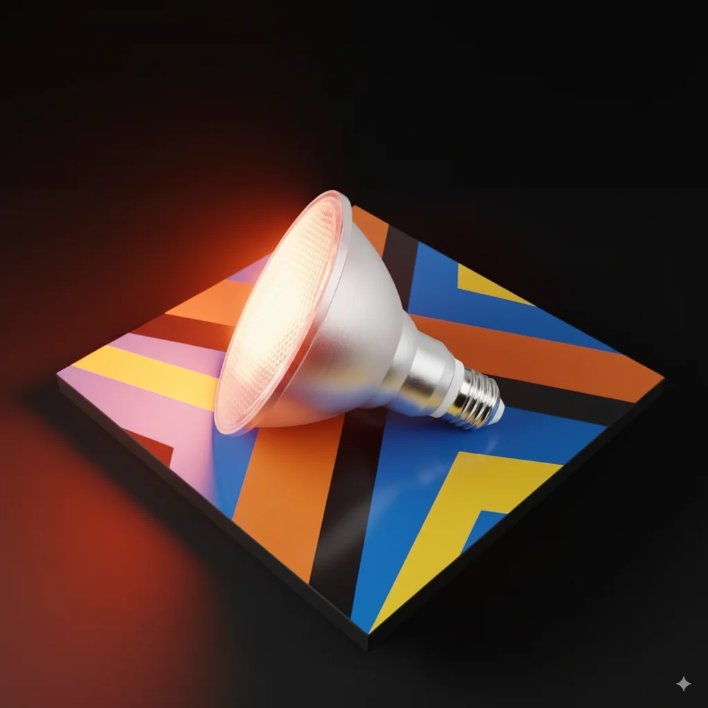 Regulable RGB PAR38 Par luz E27 25W bombilla de foco LED lámpara de reflector Control remoto Multicolor decoración de tienda de hogar 110V 220V