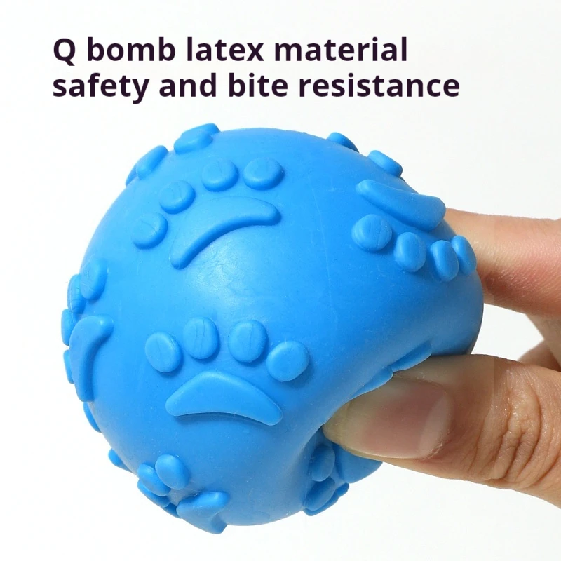 Pet toy dog solid toy ball interactive dog toy ball dog ball light chewing rubber ball high elasticity bite