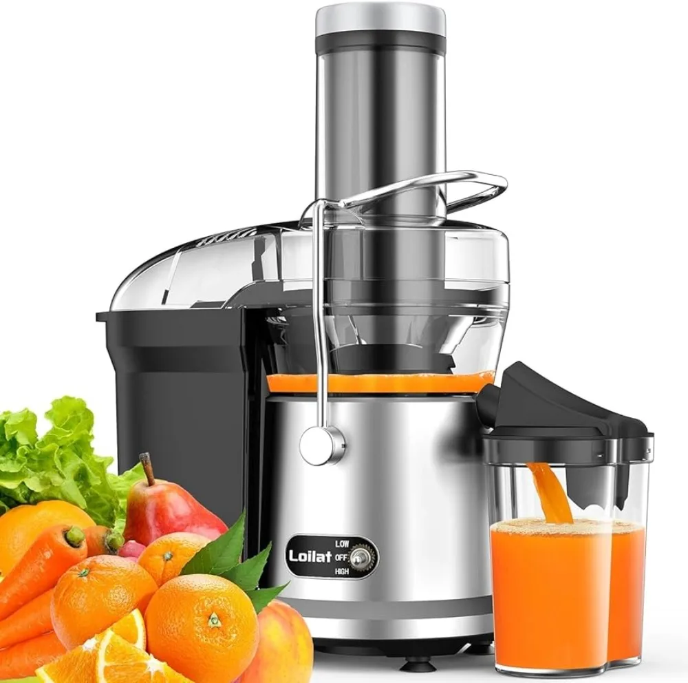 

1200W Juicer for Whole Fruits and Vegetables Two-speed Centrifugal Juicer High Juice Rate