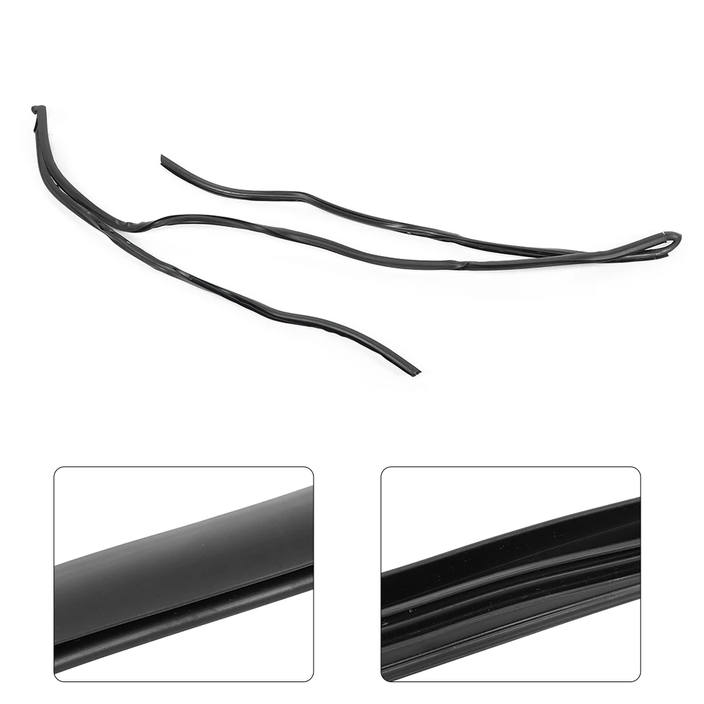 Front Windshield Trim  Molding Weatherstrip 51318159784 Fit for BMW 5 Series E39 528i 540i M5 Front Windshield