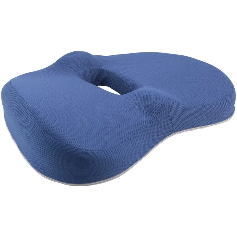 ABWR-1 Piece Memory Foam Cushion Support Pillow Sedentary Buttock Pain Relief Massage Cushion B
