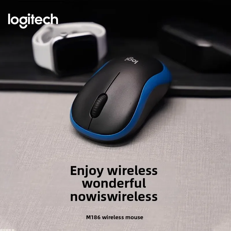 

Logitech M185 wireless mouse office gaming compact girls mouse