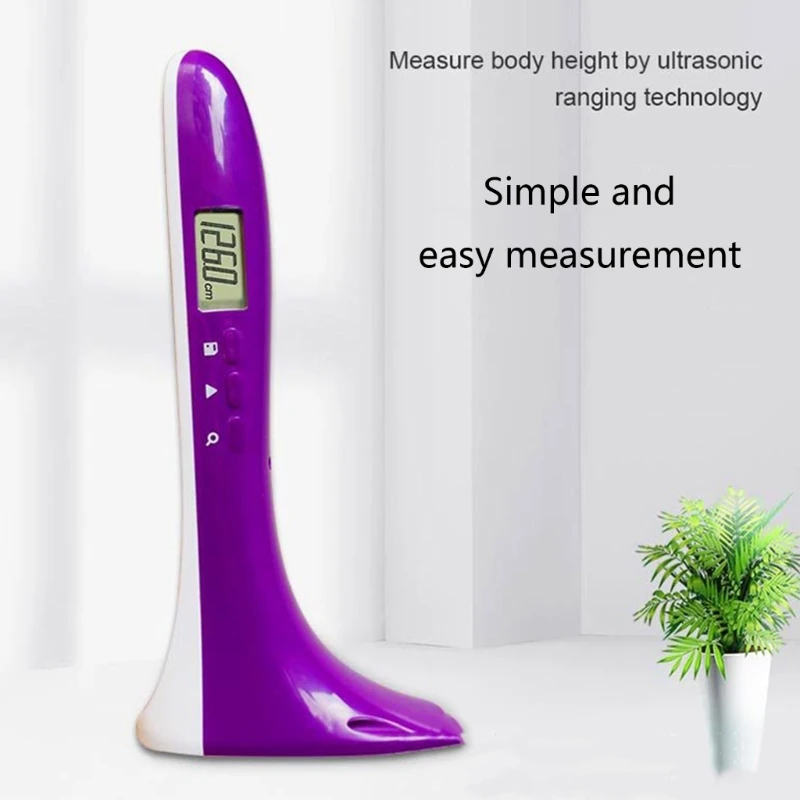 Digital Ultrasonic Height Measuring Ruler Handheld Height Meter Kids