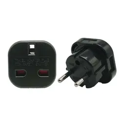 EU Plug Converter UK British Adapter Power Plug Adapter Plug Converter UK to EU Socket Adapter UK To EU Plug EU Plug Adapter