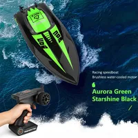 UdI908 RC Boat 2.4g 40km/h Brushless High Speed Double-layer Waterproof With Water Cooling System Toy Gift Vs Ft012 Ft011