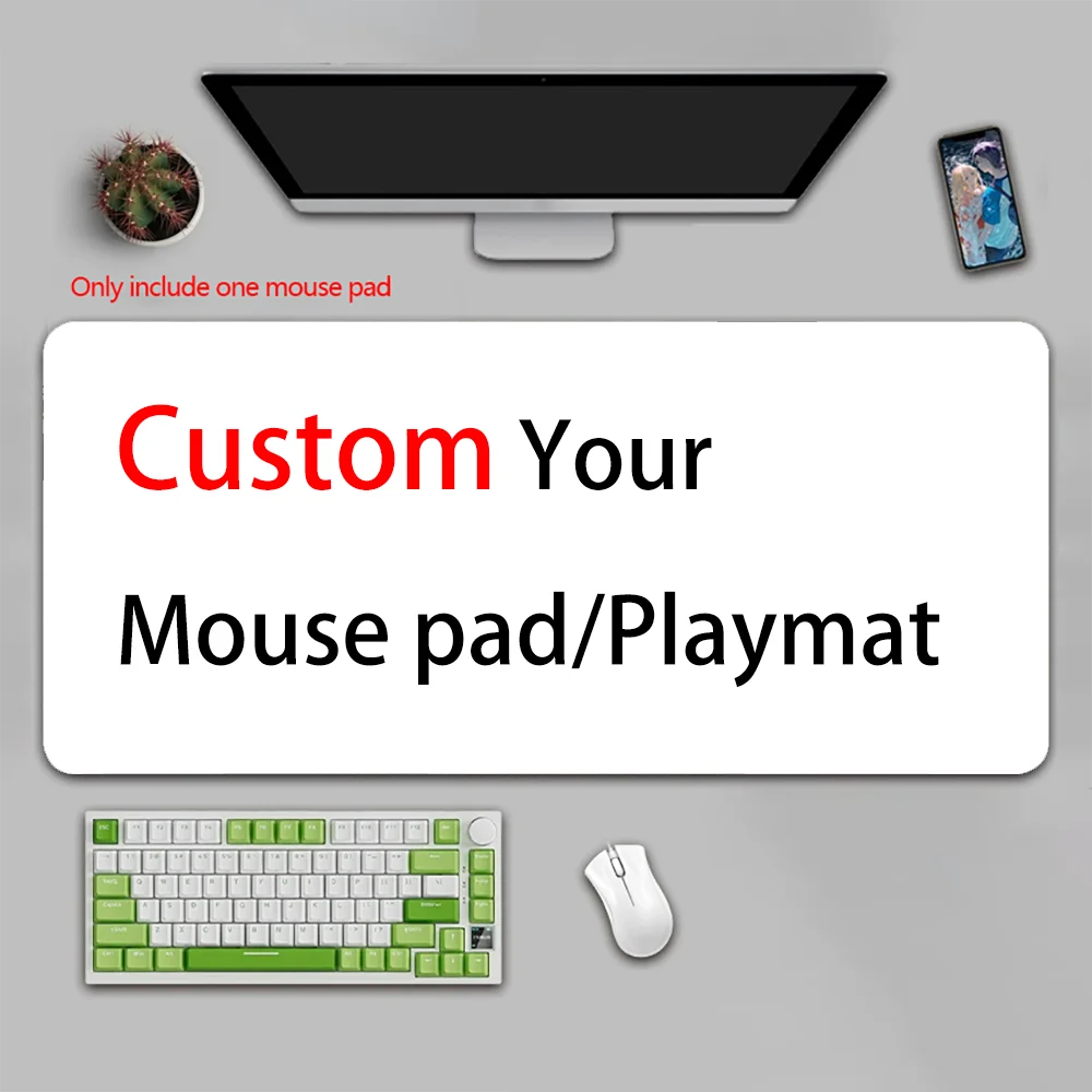 لوحة ماوس مخصصة كبيرة لطاولة ألعاب مكتب الكمبيوتر الحصير المطاطية المضادة للانزلاق لوحة مفاتيح الألعاب ماوس منصات مكتب طويلة